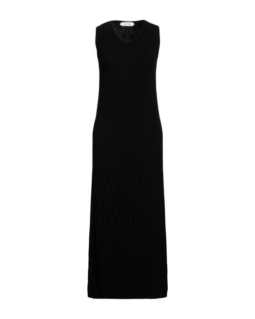 Robe midi NAMACHEKO en coloris Black