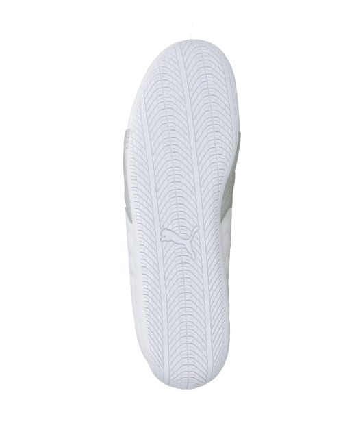 PUMA White Sneakers Leather for men