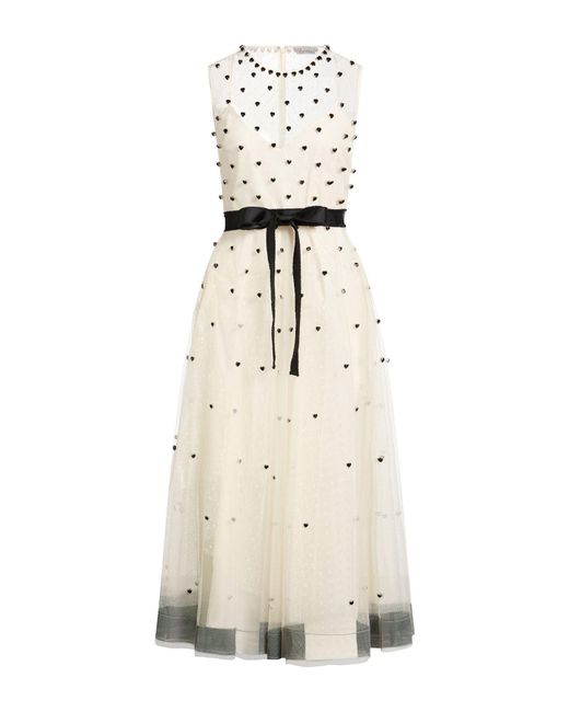 RED Valentino White Maxi Dresses