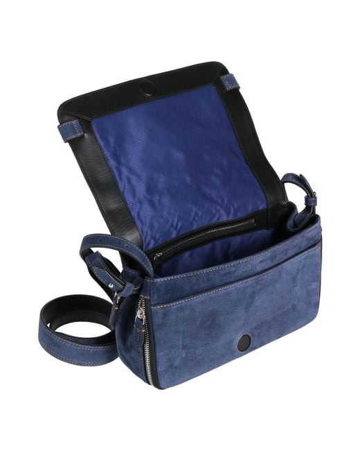 Le Tanneur Blue Shoulder Bag