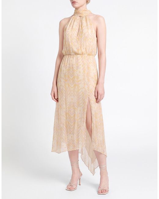 Patrizia Pepe Natural Midi Dress Viscose