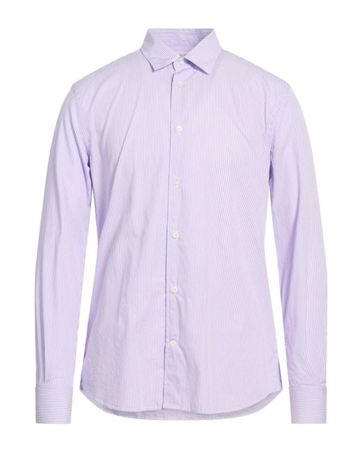 Glanshirt Purple Shirt for men