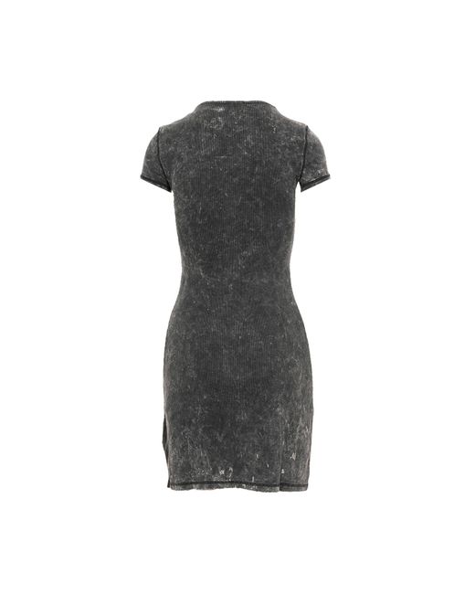 DIESEL Black Mini-Kleid