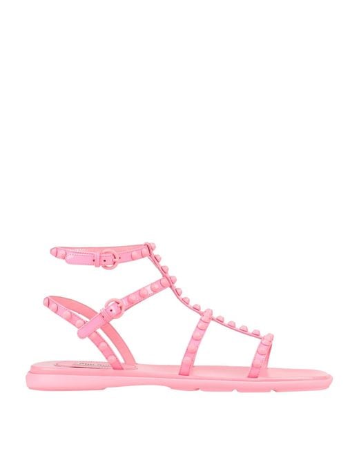 Miu Miu Pink Sandals