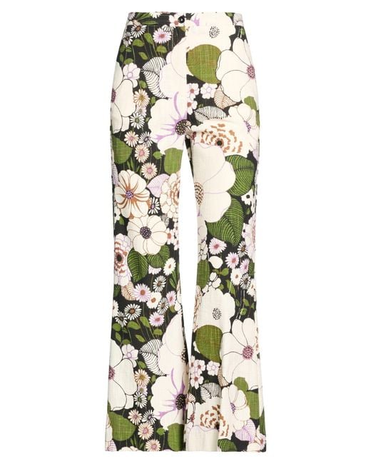 Maje White Pants Cotton