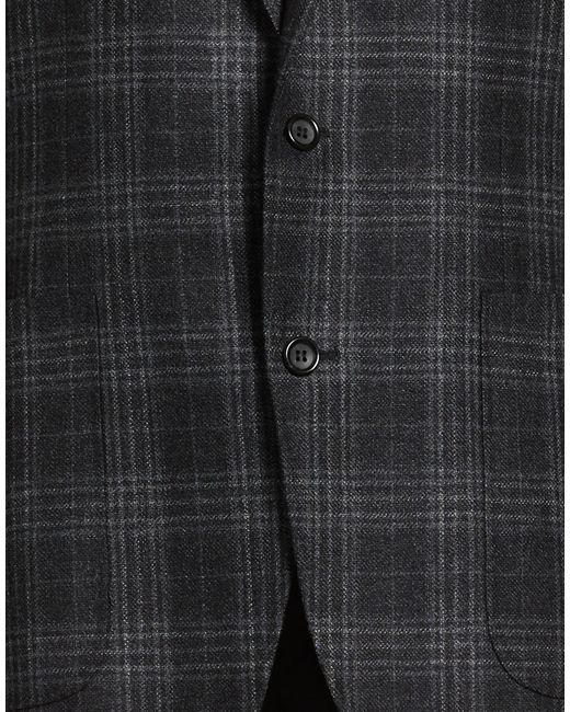Canali Black Blazer Wool for men