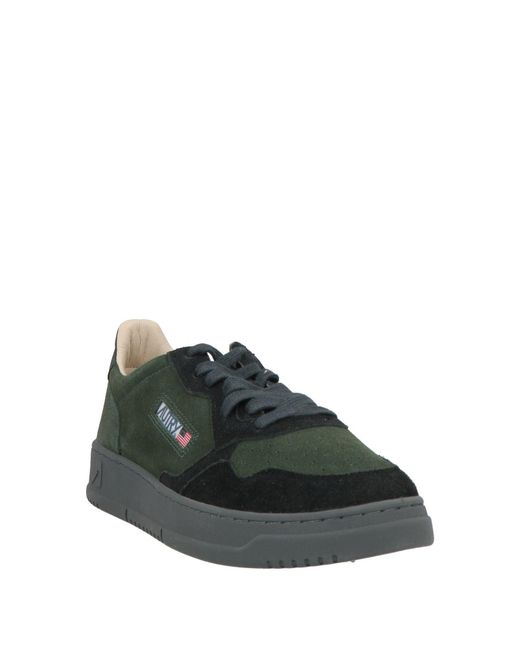 Autry Green Sneakers Leather for men