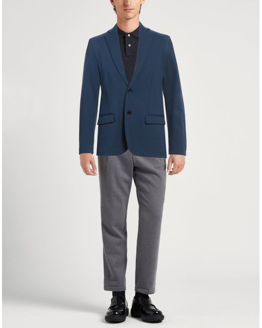Imperial Blue Blazer Viscose, Polyamide, Elastane for men