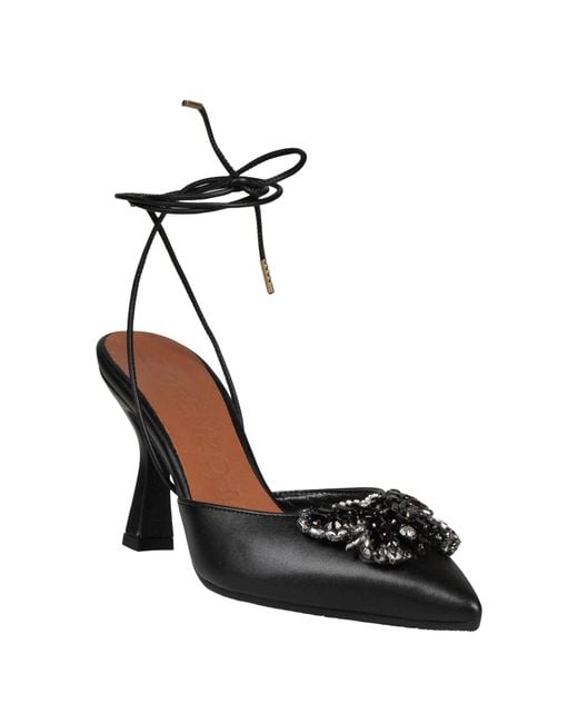 Lorenzo Mari Black Pumps