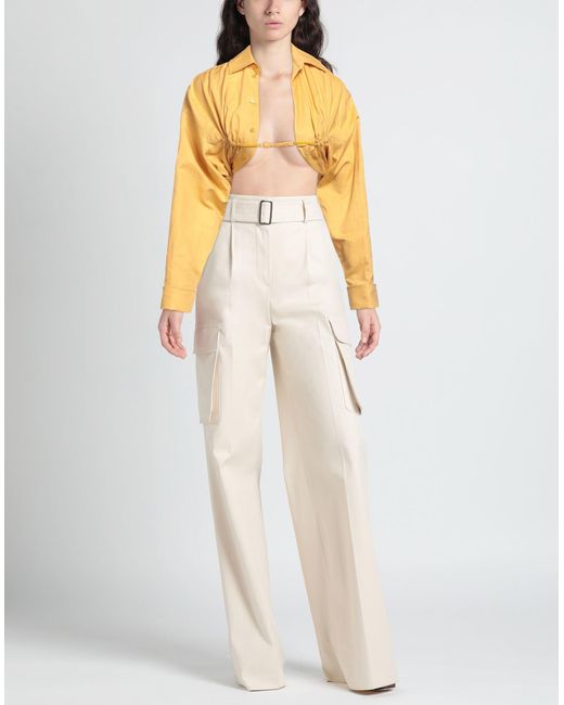 Jacquemus Yellow Shirt
