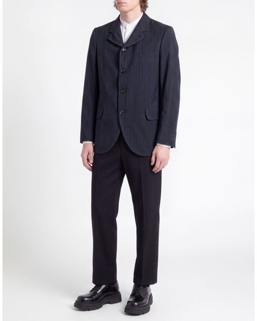 Comme des Garçons Blue Midnight Blazer Polyester for men