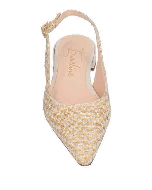 EMMELINE Natural Ballet Flats