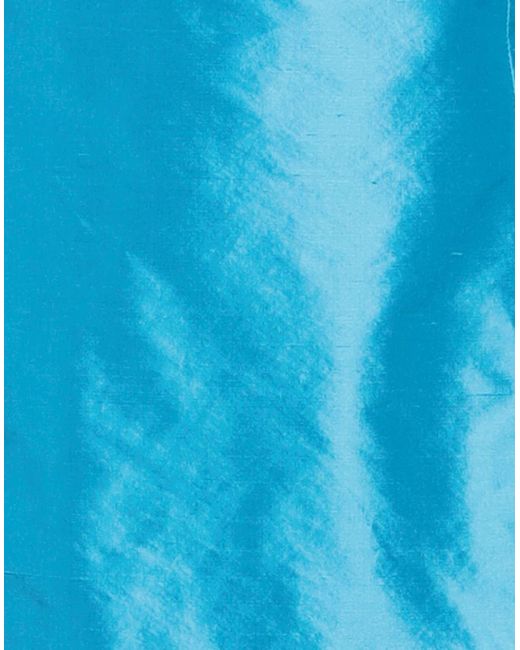 WEILI ZHENG Blue Midi Dress