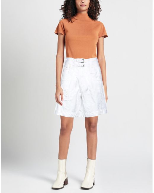 High White Shorts & Bermuda Shorts