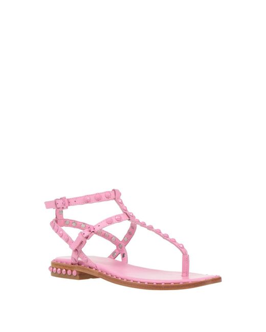 Ash Pink Thong Sandal