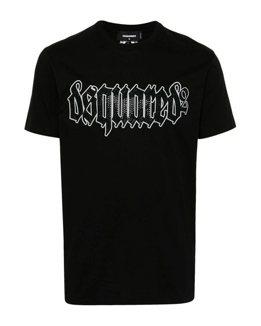 DSquared² T-shirts in Black für Herren