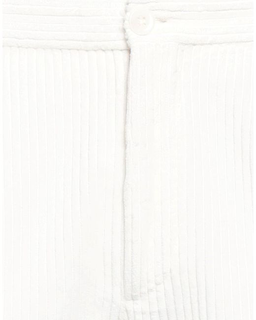 Incotex White Trouser for men