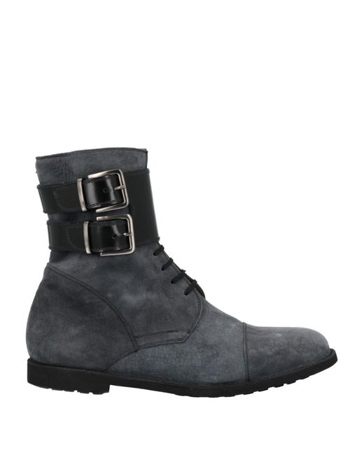 Rocco P Black Ankle Boots for men