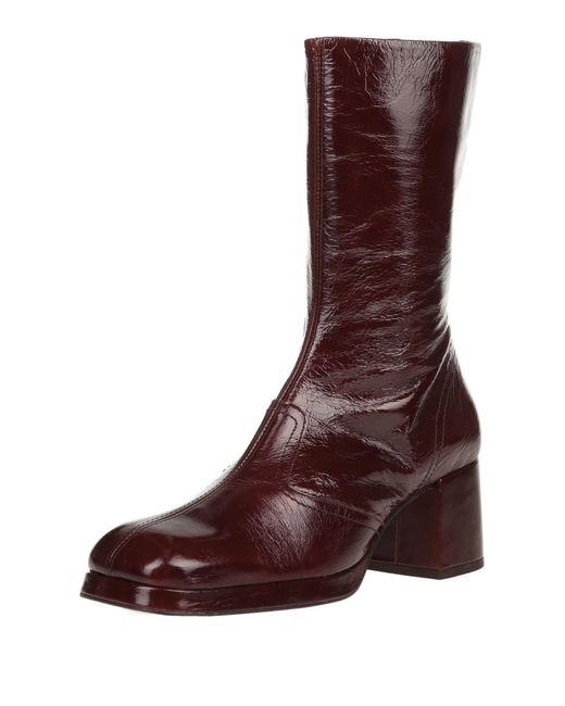 Miista Brown Ankle Boots