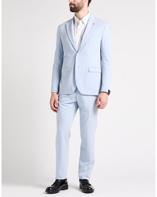 Manuel Ritz Blue Suit for men