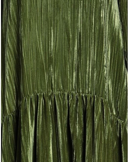 Robe midi Vivetta en coloris Green