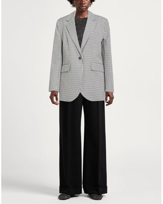 Ottod'Ame Gray Blazer