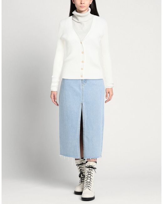 GOOD AMERICAN White Cardigans