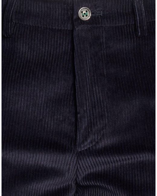Berwich Blue Pants Cotton, Elastane