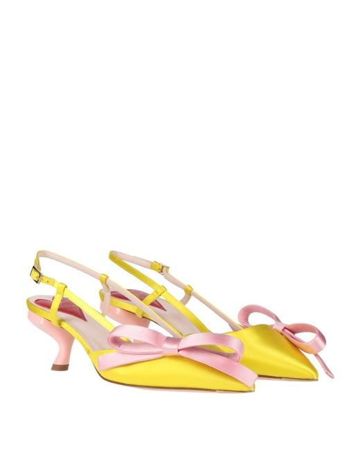 Roger Vivier Yellow Pumps