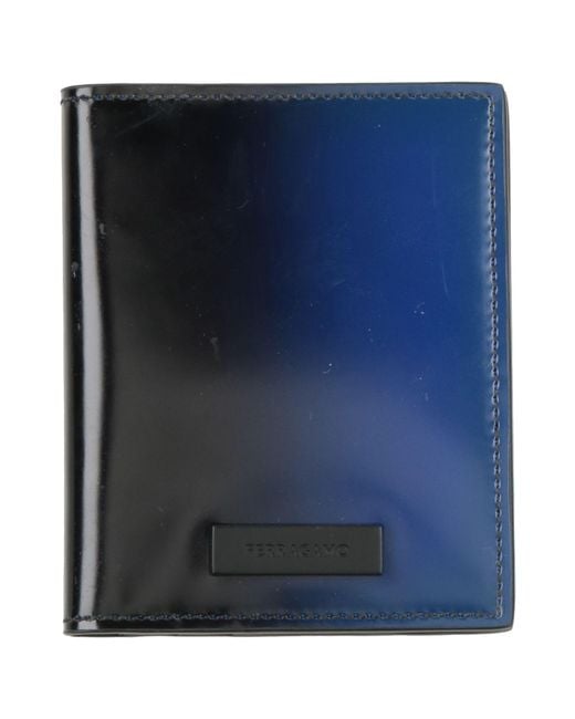 Ferragamo Blue Midnight Wallet Calfskin for men