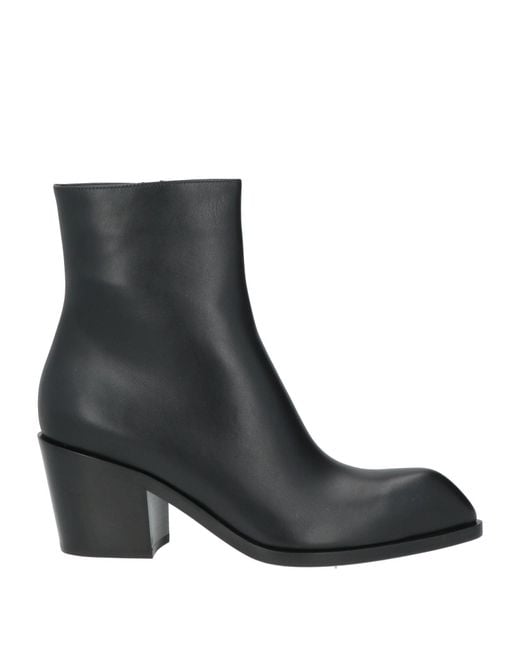 Gianvito Rossi Black Ankle Boots
