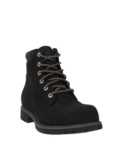 Timberland Black Ankle Boots for men