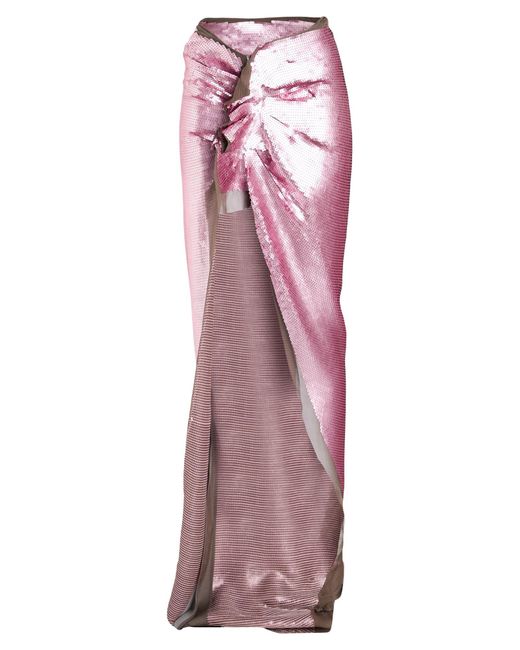 Gonna Lunga di Rick Owens in Purple