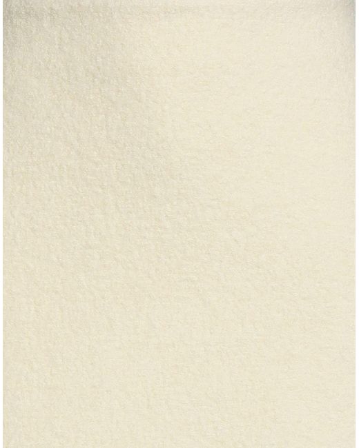 MSGM Natural Mini Skirt Virgin Wool