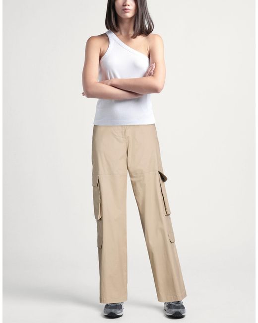 Manuel Ritz Natural Pants Cotton, Elastane