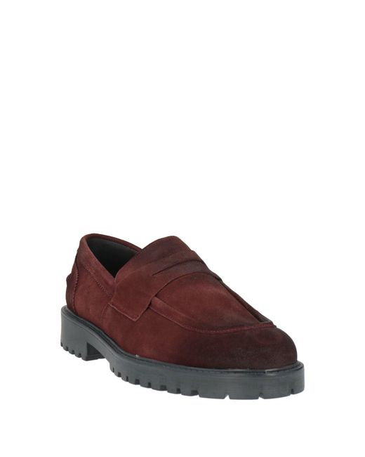 Daniele Alessandrini Brown Loafers Leather for men