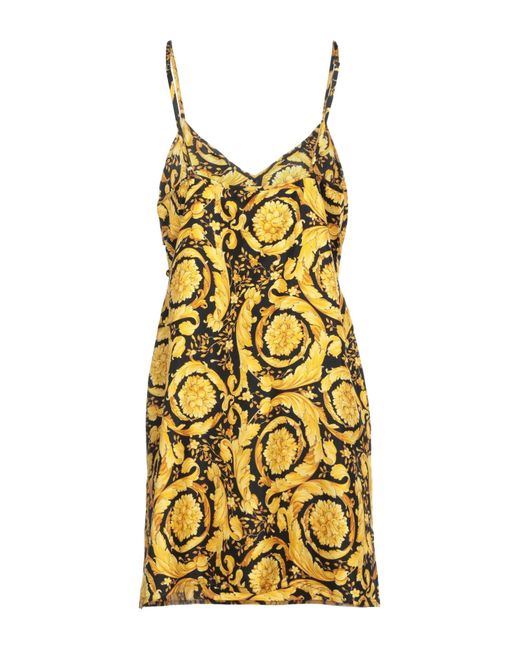 Versace Yellow Mini Dress