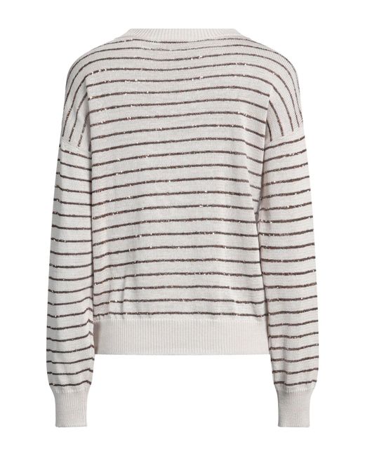 Pullover Brunello Cucinelli en coloris White