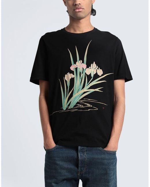 Dunhill Black T-shirt for men