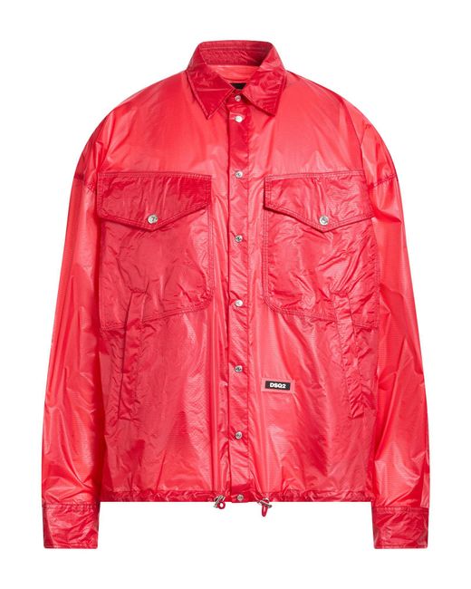 DSquared² Red Jackets for men