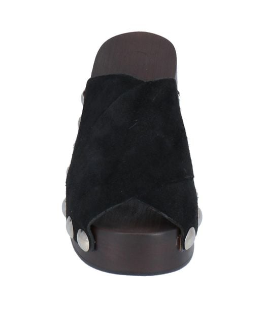 Ganni Black Mules & Clogs
