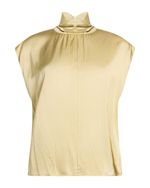 Manila Grace Yellow Pastel Top Viscose