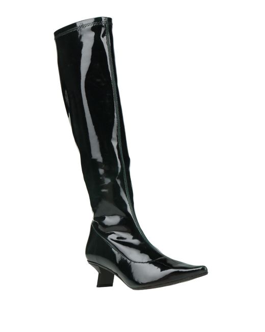 Ras Black Dark Boot Textile Fibers