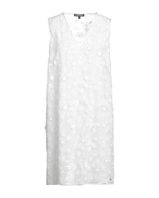 Tommy Hilfiger White Mini-Kleid