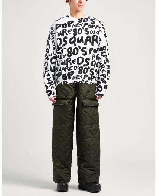 DSquared² White Sweatshirt for men
