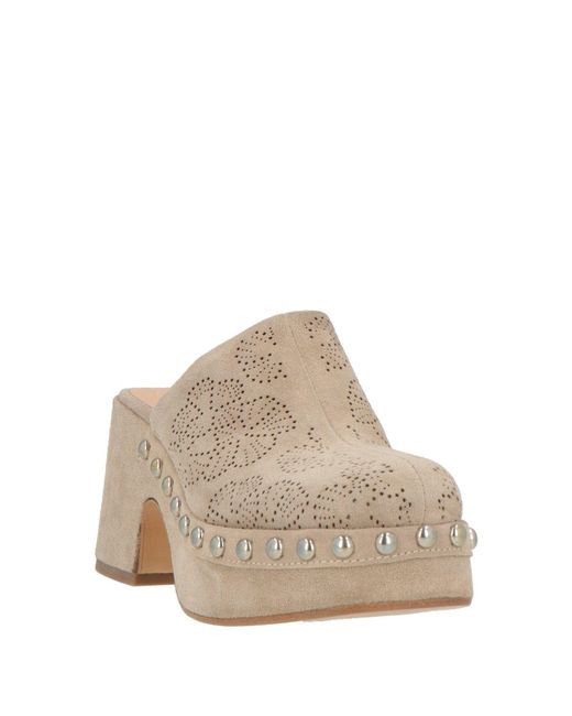 CURIOSITÉ White Mules & Clogs