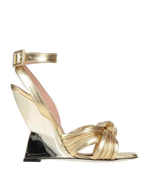 Pollini Metallic Sandale