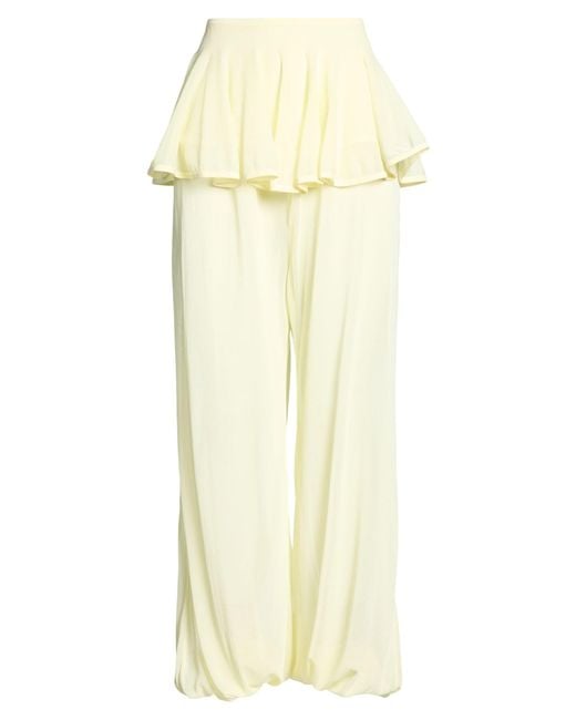Alaïa Yellow Trouser