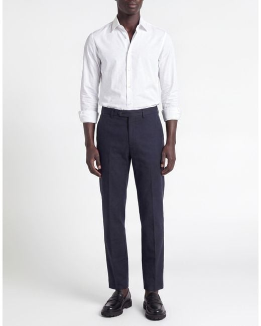 Berwich Blue Pants for men