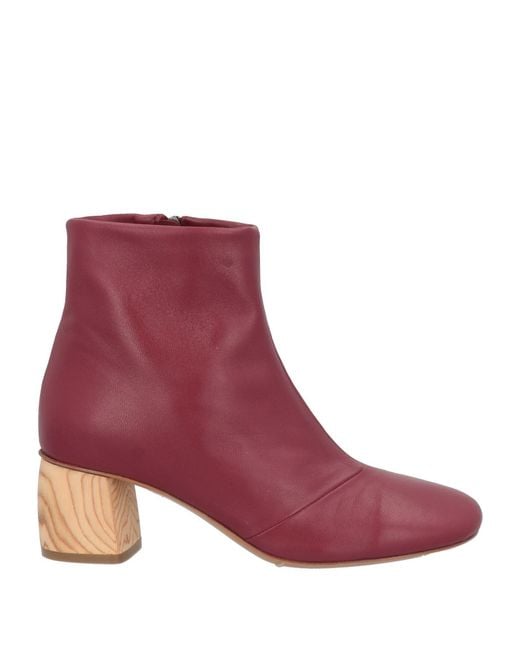 Forte_forte Purple Ankle Boots